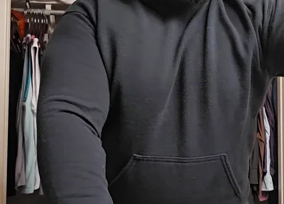 Thick Bearded Stepdaddy Blows Load Through Pajama Pants