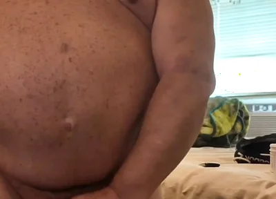 Bearded Bubba Bear Cums
