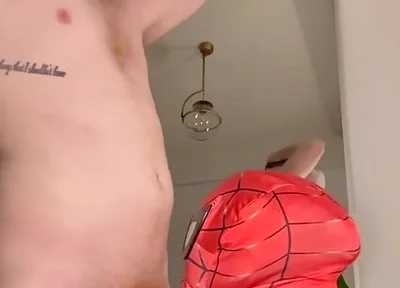 Stretching Spider-man