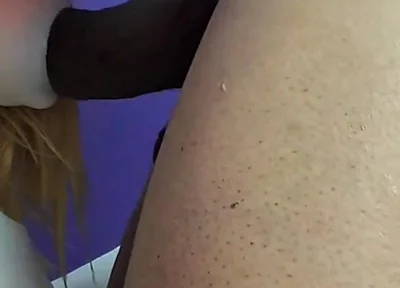 Good Blowjob Then Arch Back Prone Bone Cum on Ass
