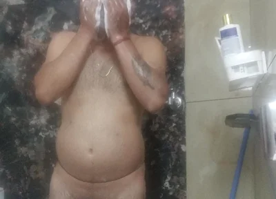 Indian Desi Man Enjoy Shower and Masterbation Show