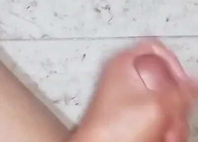 A Passionate POV Handjob with a Pleasurable Vibe in the Bathroom