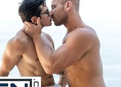 Sumner Blayne Bends Alex Gonz Over For A Deep Fucking And A Steamy Beach Facial