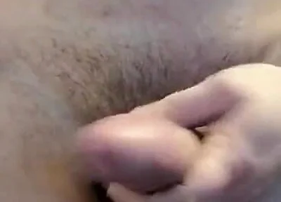 Spit Play with Cock