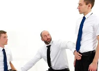 Kinky Priest Tests Aaron Allens Self Control By Sucking Hard Cock In Front Of Him