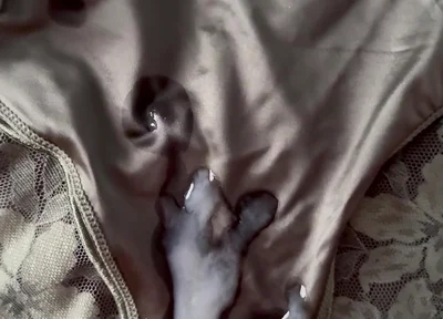 Cum on Wife’s Panties 14