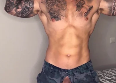 My Big Military Cock Cums with No Touch and Talking Dirty