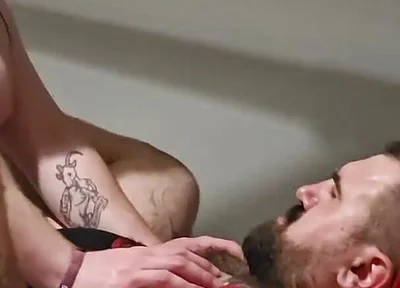Rugby Hunk Fucks Bear in Sling
