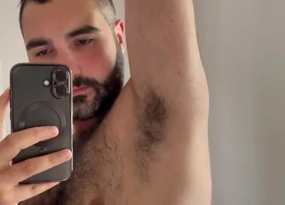 Giving a Sniff to My Hairy Pits After the Gym