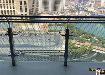 Public Balcony Fuck Juven Fucks Bareback