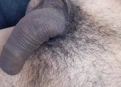 Soft Black Cock Close up