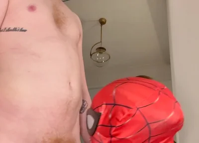 Stretching Spider-man