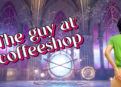 Seeing a Guy Is a Coffee Shop with Hard Cock and Offered Him a Blowjob