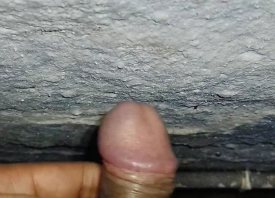 Penish Massage with My Hand in Bathroom