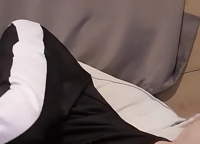 Young Looking Horny Twink Home Alone with Massive Floppy Cock