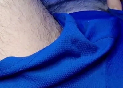 Stroking in Shorts