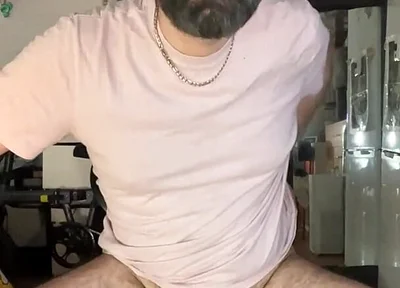 Sitting with Your Legs Open in Front of the Webcam