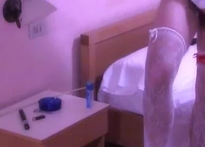 Young Katryn Uses Wip Wax and Needles Against Old Sissy Bitch Slave
