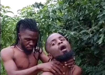 Enjoying the Eblack Ass Dud