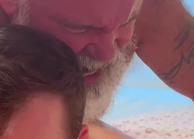 Hairy Bear Stepdaddy Breeds His Cub, Part 2