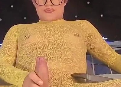 Sexy Ken Femboy with Hard Cock