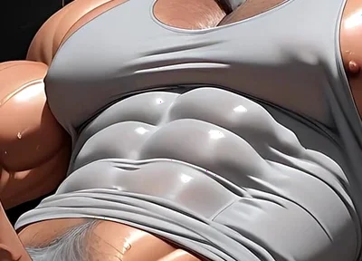 This God Tier Muscle Stepdaddy Spreading Precum Will Drive You Wild