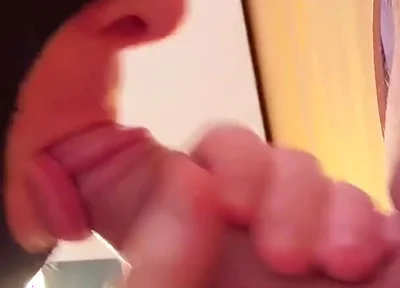 Big Cum Explosion at Gloryhole Horny Xl Cock