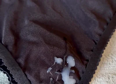 Cum on Wife’s Panties 18