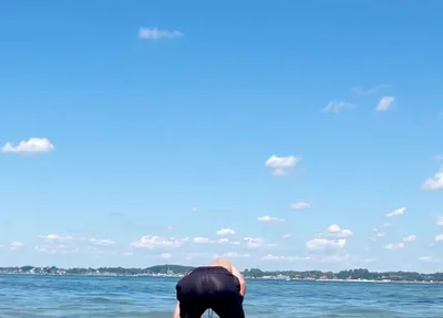 My Butt at the Beach
