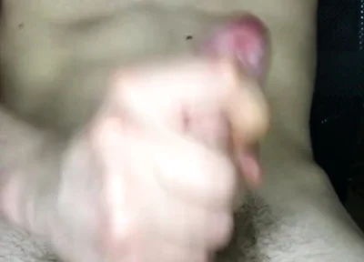 Young Man Jerking off His Big Cock