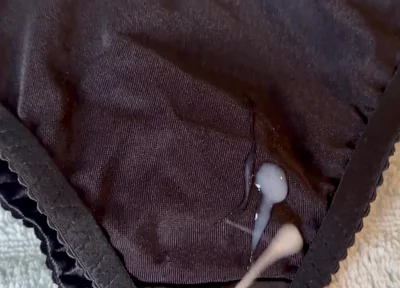 Cum on Wife’s Panties 18