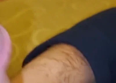 Stepson with Big Cock Arrives - Cumshot Handjob