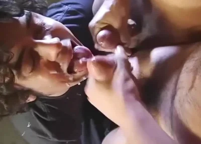 Long Haired Sluts Throat Used By Two Bald Jocks