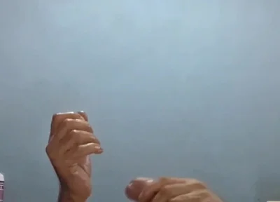 Guy with Big Cock Masturbates