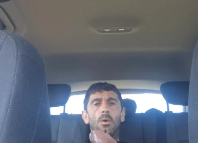 Mature Men Masturbating Naked in the Car