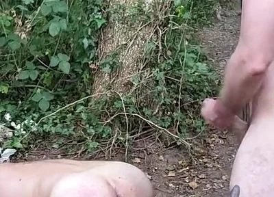 Caught My Step Dad Cruising in Woods Like a True Pig so I Punished Him