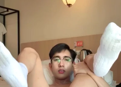 Filipino Boy Oiled Body, Nude Tiktok Dance, Playing with Ass Toys Until He Cum