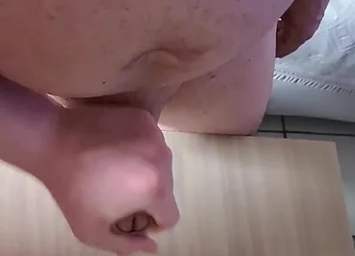 Boy Giving Daddy a Helping Handjob