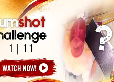 Cumshot Challenge at Gloryhole