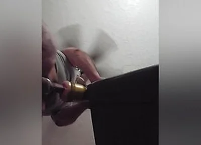 Watch Me Fuck This Fleshlight From Below And Cumming All Over