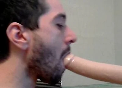 Suck And Fuck Bandit Dildo While In Chastity