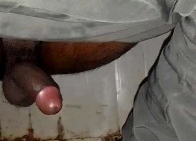 Village Boy Masturbating Wearing a Lower T-shirt