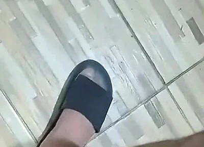 Handjob in the Bathroom