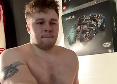 Chubby Boy Takes Massive 10 Dildo