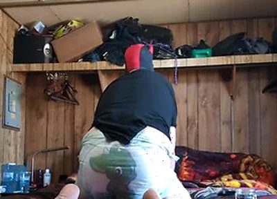 Pup Plays With Whip And Toy