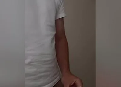 Work Had Me Stressed So I Hid In The Bathroom, Pulled Out My Cock, And Stroked It Until I Spilled
