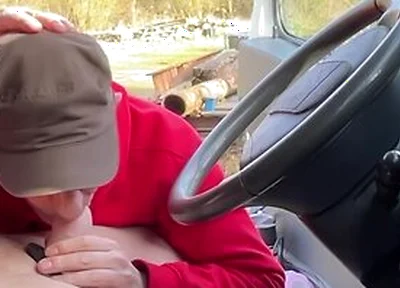 Daytime Truck Stop Meeting Inside My Truck With A Curious Encounter
