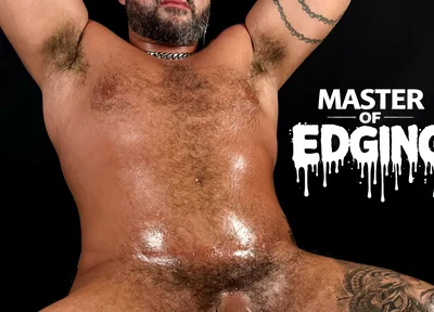 Oiling up and Working Marcos Dick
