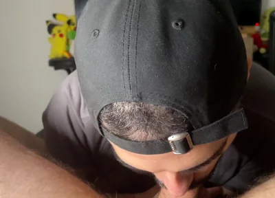 Cumshot in Mouth Sucking and Deepthoat My Friend Big Hard Dick