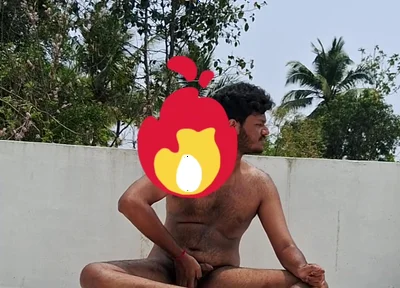 Hot Indian Male Nude Mayank Oily Masturbation